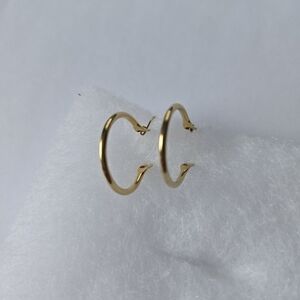 Elegant Gold Hoop Earrings